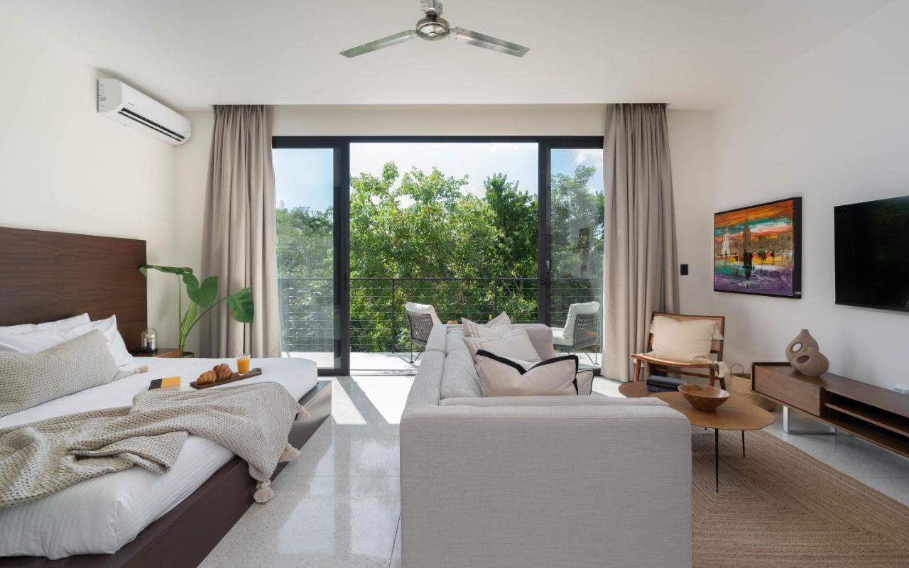 Stylish And Peaceful Jungle Studio At 525 Tulum Dış mekan fotoğraf